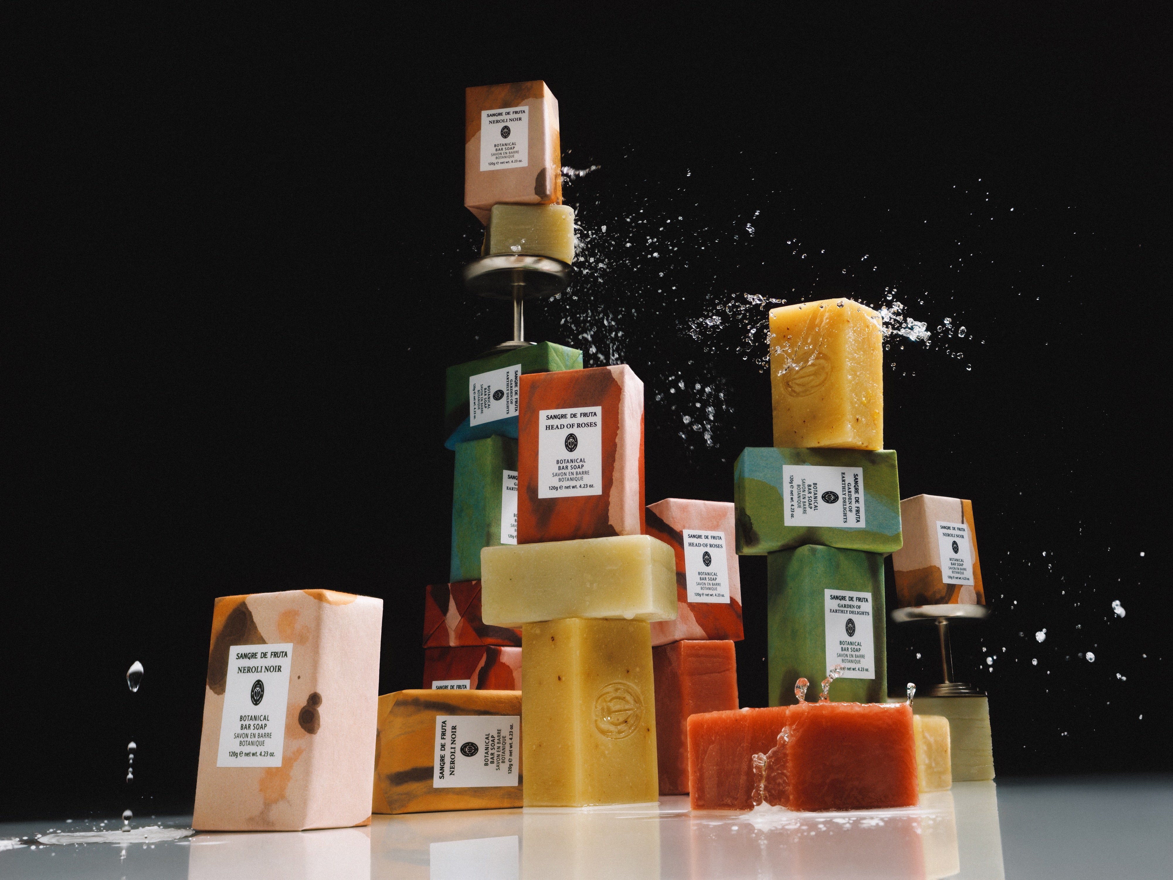 Botanical Bar Soap | Head of Roses