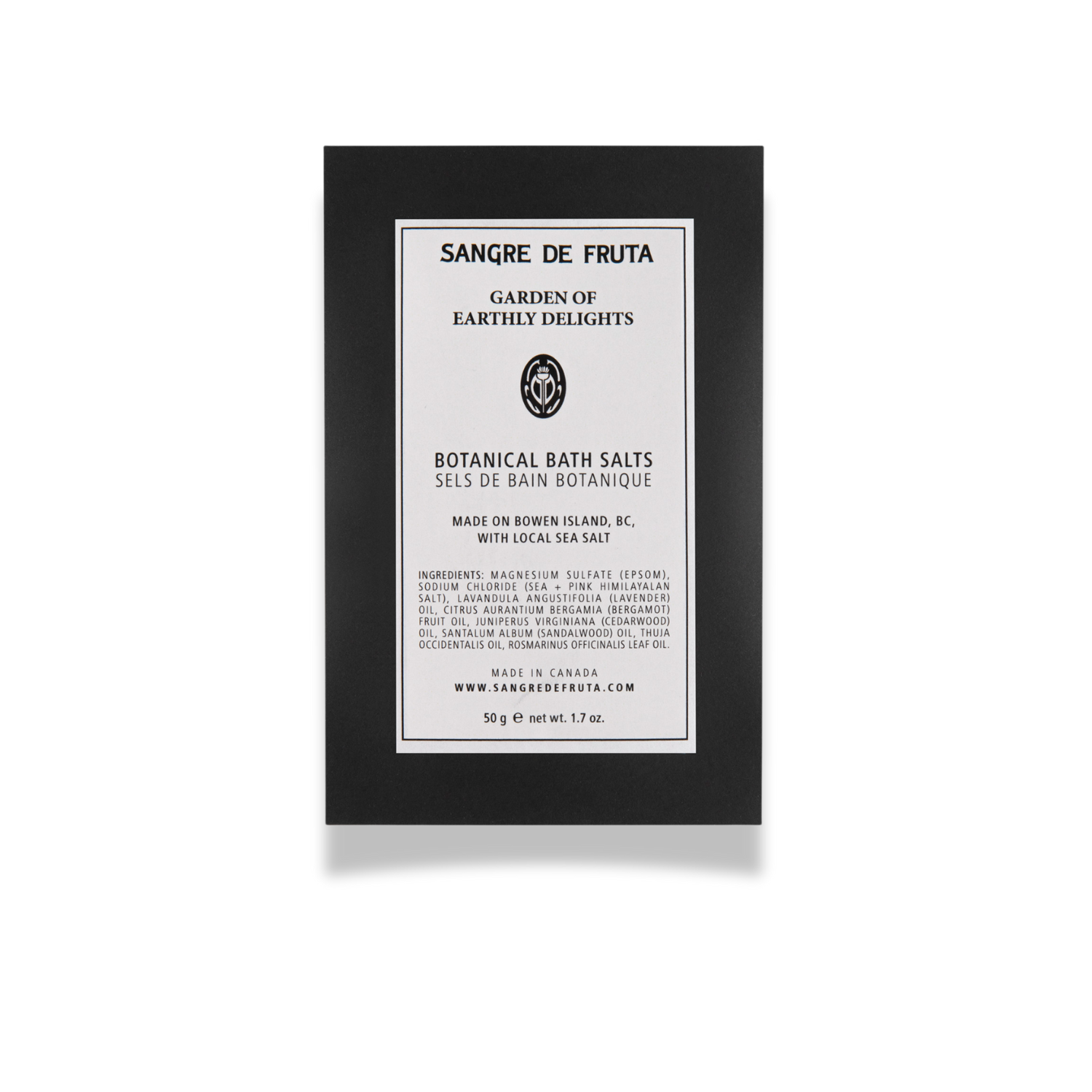 Botanical Bath Salts | Garden of Earthly Delights