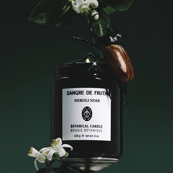 BOTANICAL CANDLE—NEROLI NOIR